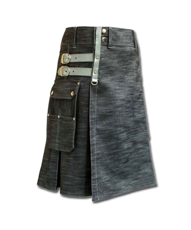 Bdg 00s Pleated Denim Kilt - Blue S At Urban Outfitters from Urban  Outfitters on 21 Buttons
