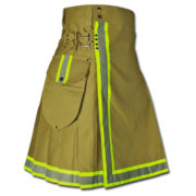 FireFighter High Visibility Kilt green1