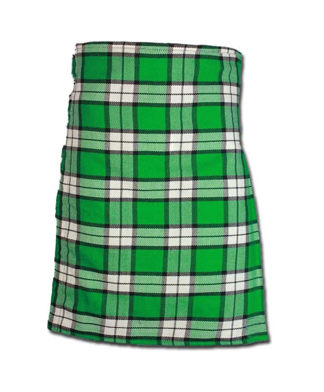Longniddry Green Modern Tartan Kilt Scottish Kilt Collection