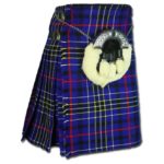 Modern Blue Tartan Kilt-1