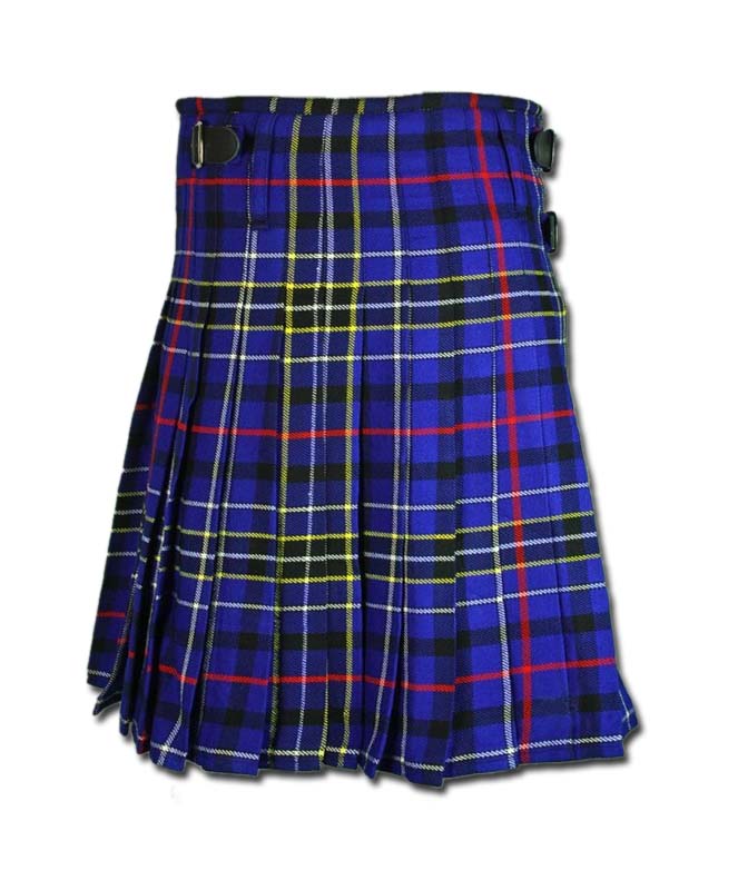 Modern Blue Tartan Kilt - Scottish Kilt Collection