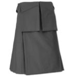 Utility Kilt for Burning Man grey
