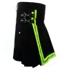 Black High Visibility Kilts ( hi vis kilt]for sale )