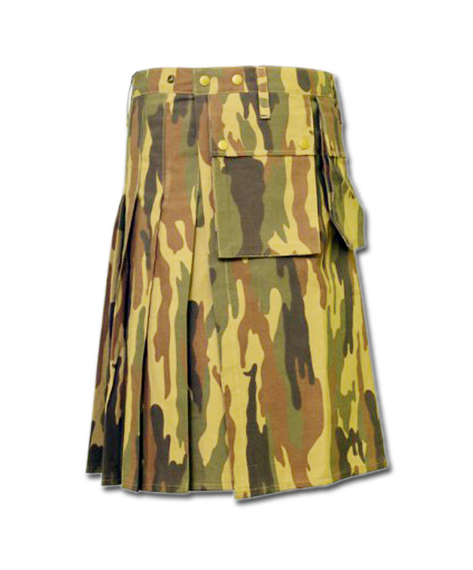 Camouflage Military Kilt - Scottish Kilt Collection