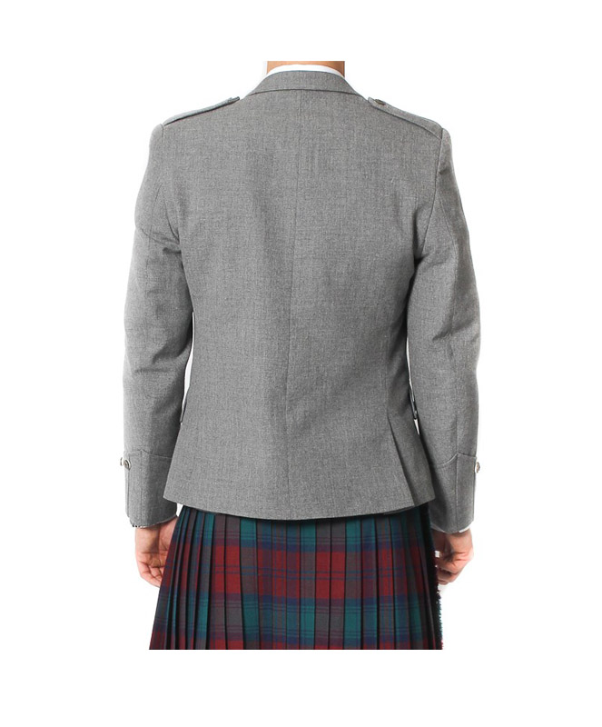 Men/'s New Argyle Charcoal Tweed Kilt Jacket With Waistcoat//Vest All Sizes Custom