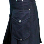 Black-Deluxe-Utility-Kilt-with-Cargo-Pockets-side