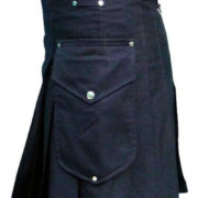 Black-Deluxe-Utility-Kilt-with-Cargo-Pockets-side