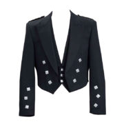 Prince Charlie Kilt Jacket With 3 Button Waistcoat/Vest