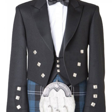Prince Charlie jacket with Five Button Vest - Scottish Kilt Collection