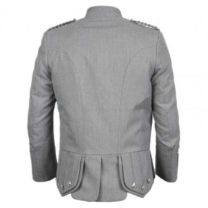 Sherrifmuir Grey Wool Pride Jacket