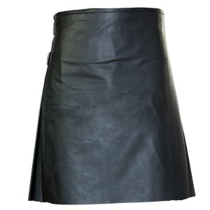 traditional-black-leather-kilt