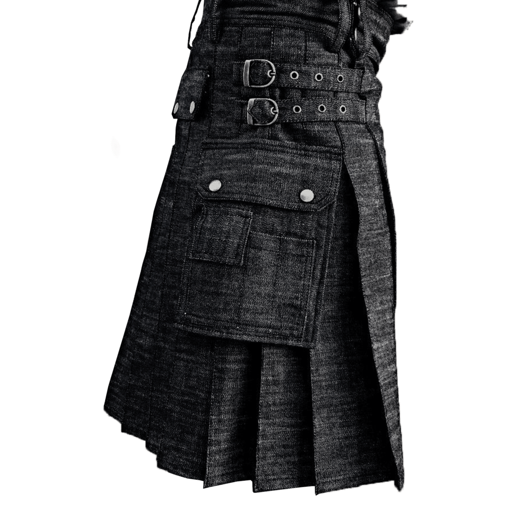 Denim Kilt for Men ? It's Easy If You Do It Smart- Scottish kilt Collection