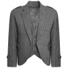 Tweed Crail Highland Kilt Jacket and Waistcoat Scottish Wedding Scottish Kilt