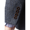 New 100 % Wool Premium MensTweed Jacket With Waistcoat Vest Button