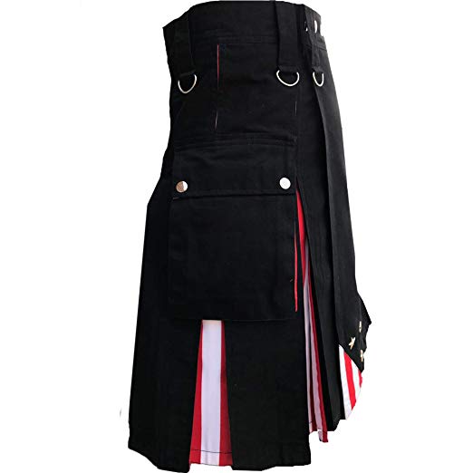 US American Flag Hybrid Utility Kilt Modern Design