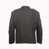 Dark Green Tweed kilt jacket With 5 Button Vest1