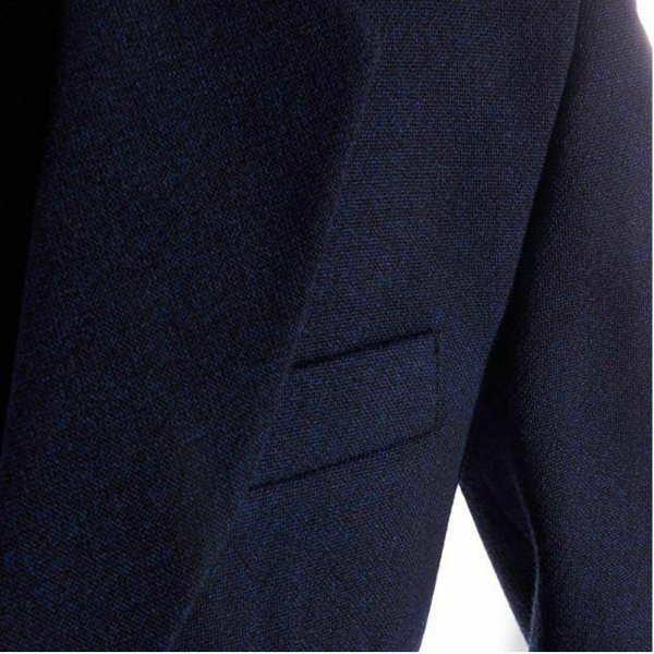 Men’s Scottish Navy Blue Wool Argyle Kilt Jacket