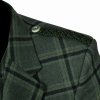 Traditional Style Lovat Green Tweed Argyle Kilt Jacket With 5 Button Vest…..