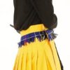 Beautiful Women Yellow Tartan Skirt