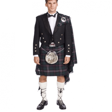 Scottish Kilt & Jacket outfits- Scottish kilt Collection