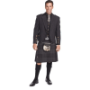 Charcoal Tweed Crail Kilt Jacket