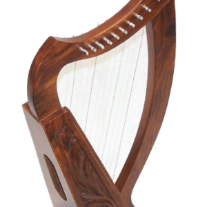 Celtic Irish Baby Harp 12 Strings Solid Wood Free Bag Strings & tuning Key