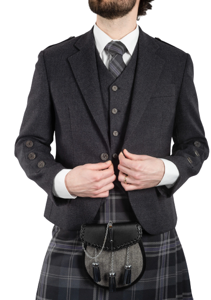 Tweed Jacket & Vest, Tweed Kilt Jacket