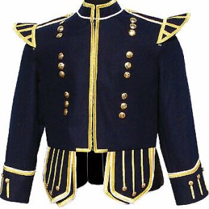 Dark Blue Pipe Band Doublet