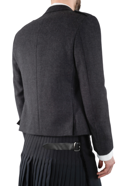 Braemar Charcoal Tweed Jacket & Vest