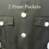 Class A Honor Guard Kilt Jacket (Black/Silver)