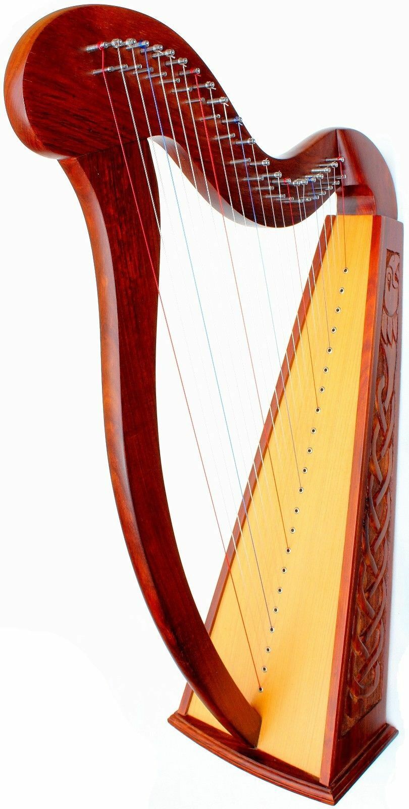 BRAND NEW 22 STRINGS HARP WITH CASE + EXTRA STRINGS