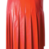 Red Gladiator Genuine Leather Kilt