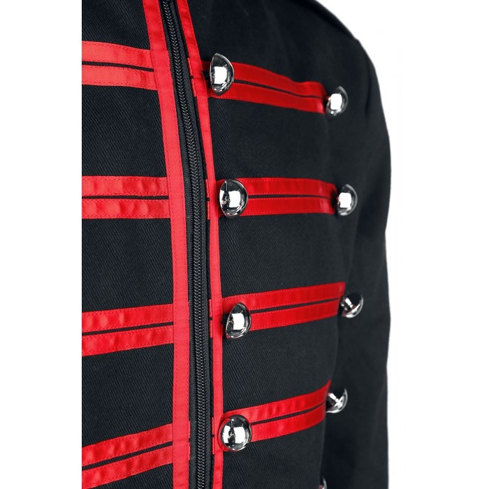 Men's Jacket Marching Band Military Steampunk Parade Prince