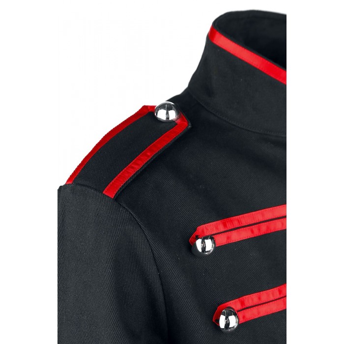 Buy Drummer Doublet Red Military Jacket For Active Men
