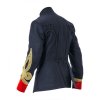 Navy Blue and Red British Military Hussar Jacket