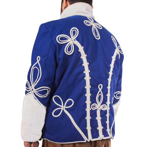 Stylish blue Napoleonic uniforms – Napoleonic Prussian Hussars jacket Pelisse