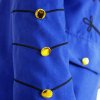 Blue Halloween Wool Drummer Military Marching Band Jacket