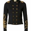 New Black Ladies officers’ s Wool Braid Jacket