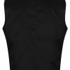 Black/Gold Men’s Military Hussar Drummer Vest Waistcoat