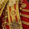 New Men’s 5 pcs Ceremonial Hussar Officers jacket with Aiguillette