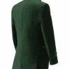 Men Smoking Jacket Green Blazer Coats Elegant Luxury Designer Party Wear Jacket