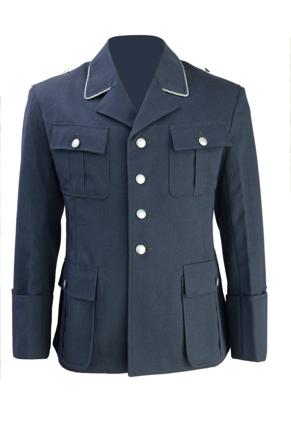 German Luftwaffe Officers Gabardine Wool Tunic