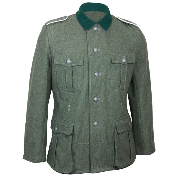 German Army M36 Field Grey Wool Tunic WW2 Repro Uniform Jacket Military