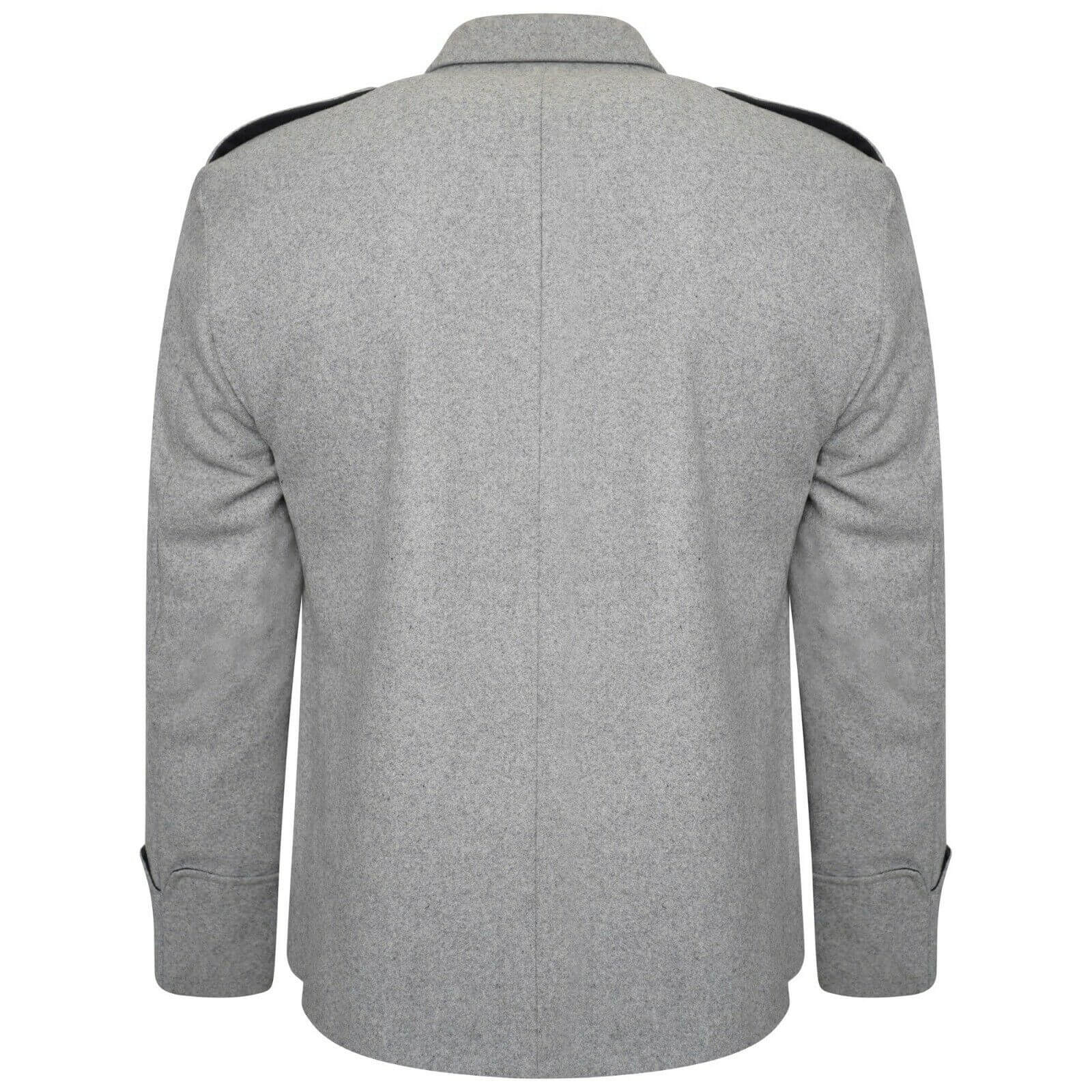 Argyle kilt Jacket & Waistcoat/Vest,Scottish Argyle Jacket Dark Grey Blazer Wool 
