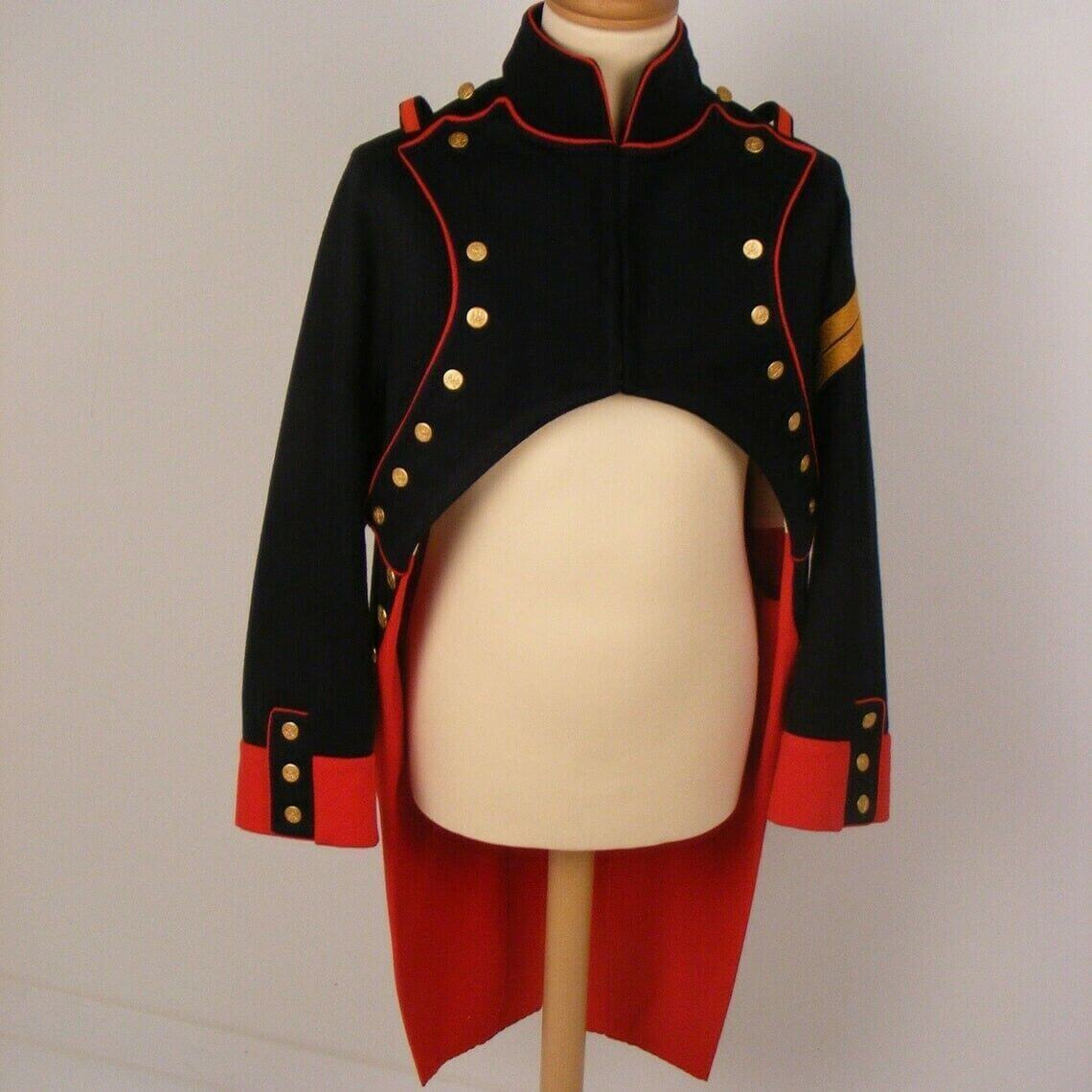 New Artillery Guard Hussar Military Men's Jacket