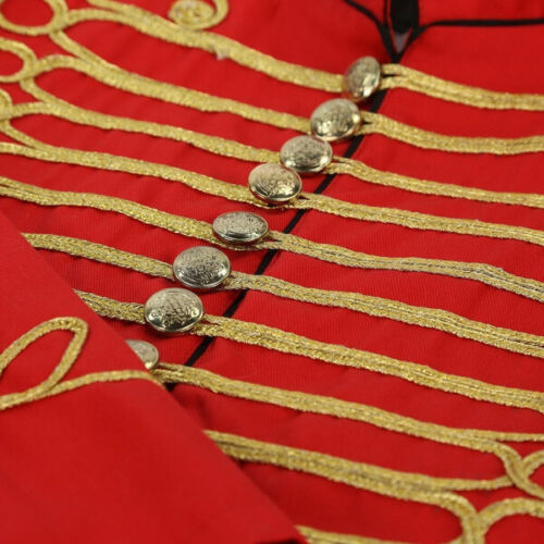 Elegant Gold Braided Grey Napoleonic Hussar Military Uniform Style Tunic Pelisse2