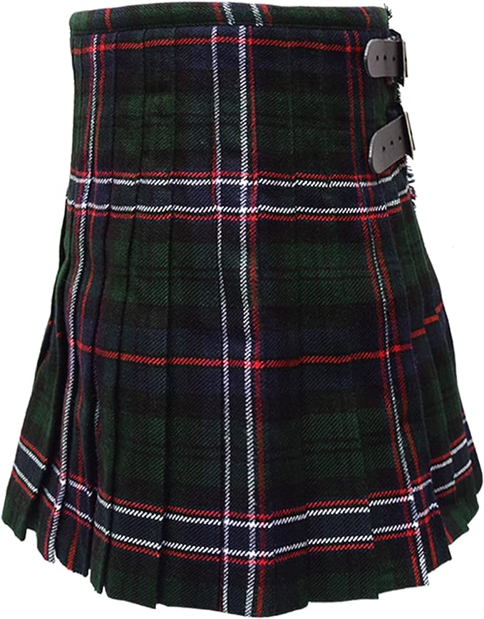 Adjustable 16oz Royal Stewart Tartan Utility Kilt for Men With