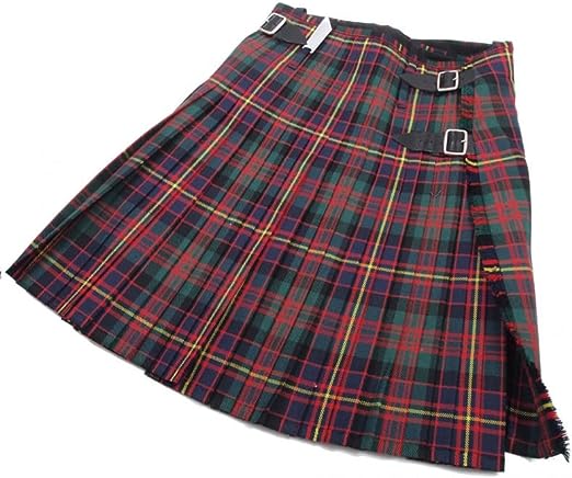 Men's Cameron of Erracht Tartan Kilt Active Wedding Kilt Steampunk-Scottish Fashion Modern Highlander Kilt