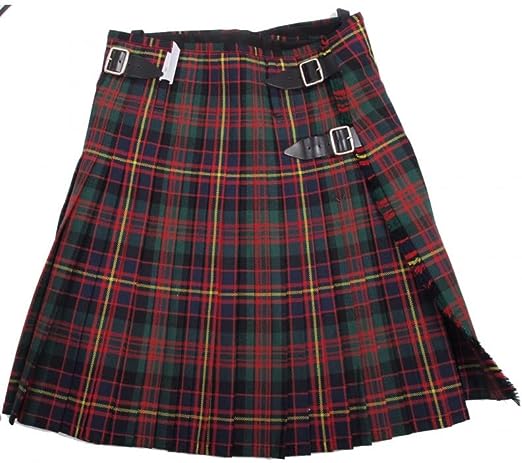 Men’s Cameron of Erracht Tartan Kilt Active Wedding Kilt Steampunk-Scottish Fashion Modern Highlander Kilt0