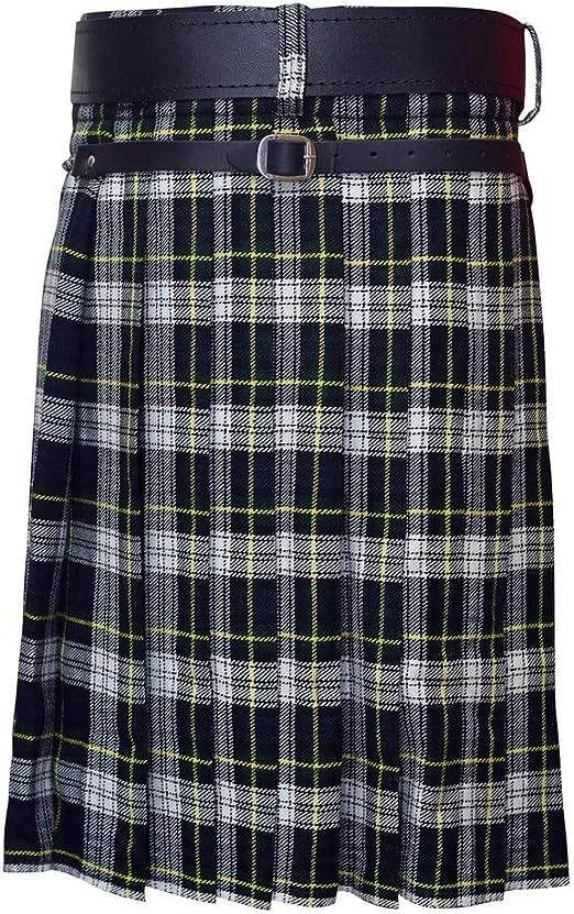 Men’s Dress Gordon Tartan Kilt Active Wedding Kilt Steampunk-Scottish Fashion Modern Highlander Kilt1